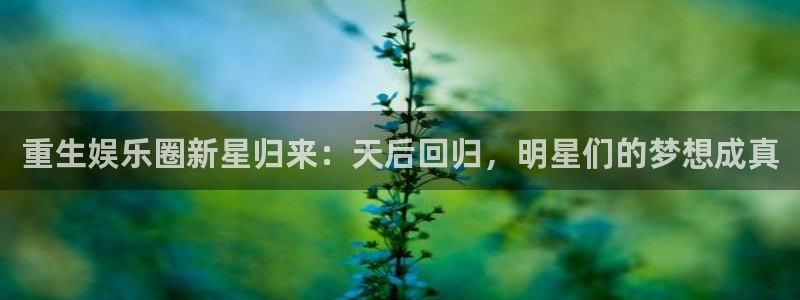 益达娱乐.ccmpc29官网版下载：重生娱乐圈新星归来：天后回归，明星们的梦想成